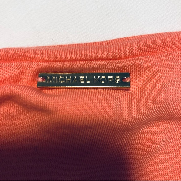 🌟Host Pick🌟Michael Kors M  Coral Sleeveless Top with Tiers - Picture 10 of 11
